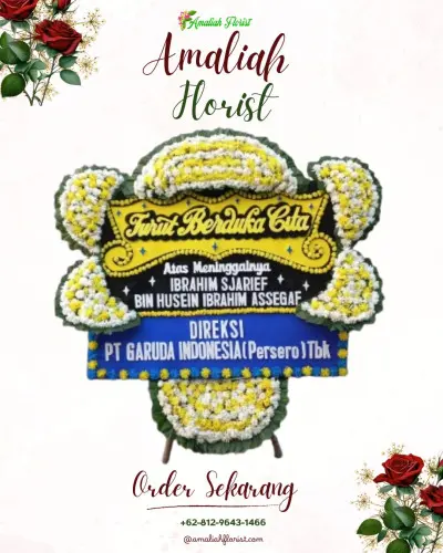 Papan Bunga Duka di Medayu