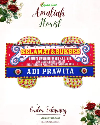 Karangan Bunga Ucapan Selamat di Medayu