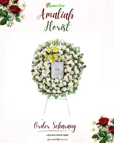 Krans Bunga Duka Cita di Medayu
